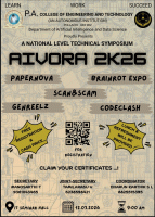 AIVORA-2K26 Technical Symposium Poster